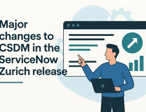 CSDM5 in ServiceNow Zurich Release.